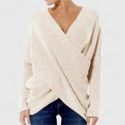 Heidi - Crossed Sweater